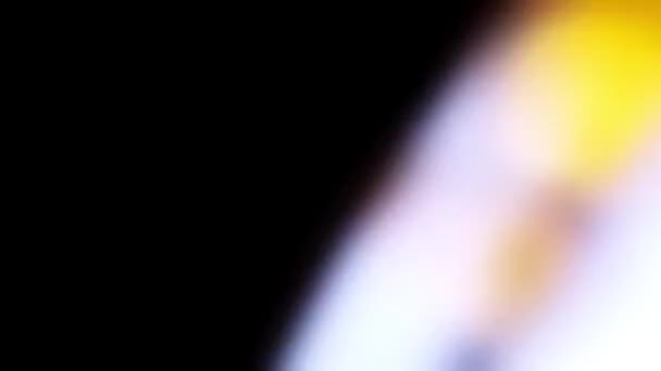 Полосы Шум Яркие Вспышки Переполнения Разноцветного Освещения Быстрые Световые Переходы — стоковое видео