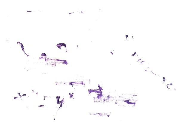 Violet Marks Felt Tip Pen White Isolate Stock Doodle Texture — Stock Photo, Image