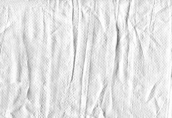 Textura Bolsa Polipropileno Blanco Espacio Almacenamiento Con Piezas Relacionadas — Foto de Stock