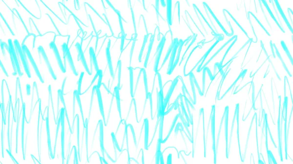 Blue Strokes White Background Seamless Hand Drawn Texture Stock Illustration — Stock Photo, Image