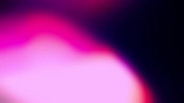 Üst üste koymak için pembe bulanık ışıklar. 4K 'de canlı retro film efekti. Işıklı bulanık stok videosu.