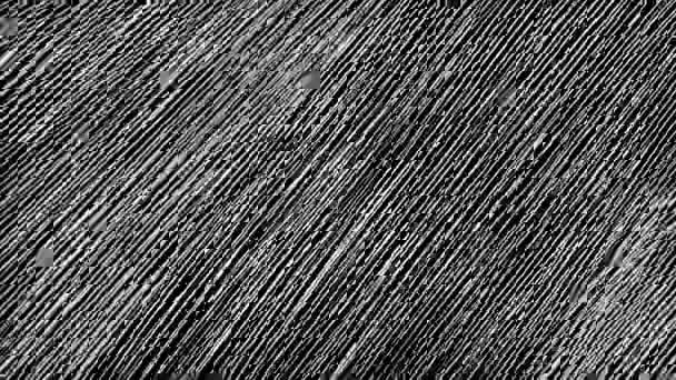 Анімація Білих Штрихів Олівцем Чорному Екрані Концепція Текстури Академічного Малювання — стокове відео