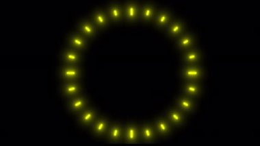 Neon renkli havai fişekler siyah ekranda. 4K 'da alfa kanallı havai fişekli şenlik hareketleri. Parlak kıvılcımlar farklı yönlere fırlıyor.
