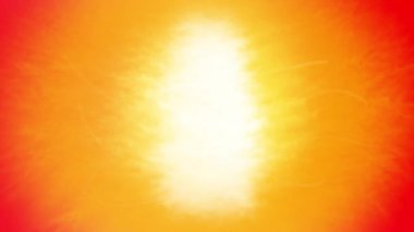 Parlak bir ateşin animasyonu. 4K 'da yüksek ateş sıcaklığına sahip stok arkaplanı.