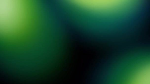 Изумрудные Вспышки Черном Экране Абстрактные Зеленые Цвета Альфа Каналом Фондовое — стоковое видео