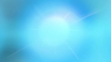 Parlak mavi ışıklar. Soyut renk değişimleri 4K 'da. Işık bükümlü arkaplan animasyonu.