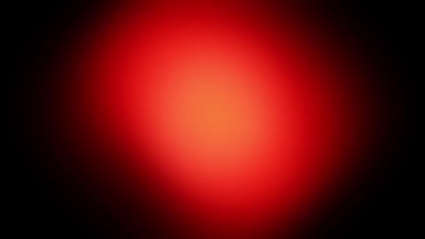 Θολή Κόκκινη Λάμψη Μαύρο Φόντο Απόθεμα Βίντεο Αφηρημένη Φωτιά Πλήρη — Αρχείο Βίντεο