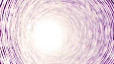 Enerji topunun ve dalgaların soyut animasyonu. 4K 'de enerji tüneli olan Blured Background. Güneş radyasyon ışınlarının stok animasyonu.