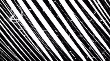 Çizik ve sıyrıklarla beyaz müdahalesi. Hasar ve parlamaların animasyonu. Alfa kanalı ile örtüşmesi için 4K içinde rero etkisi.