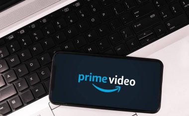 Modern asal video ünlü ott akış platformu mobil uygulama düzenleme arkaplanı