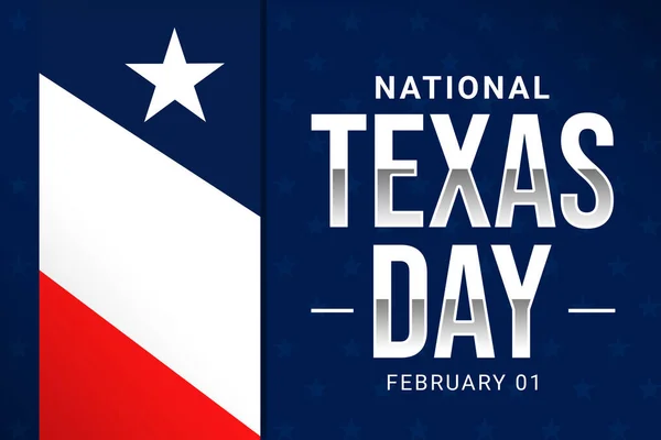 Национальный День Техаса Обои Флагом Типографикой День Техаса — стоковое фото