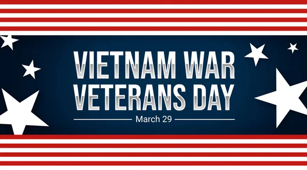 Βιετνάμ Βετεράνοι Ημέρα Φόντο Την Αμερικανική Σημαία Θέμα Και Τυπογραφία — Φωτογραφία Αρχείου