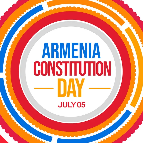 Αρμενία Σύνταγμα Ημέρα Φόντο Χρώματα Σημαία Και Τυπογραφία Στο Κέντρο — Φωτογραφία Αρχείου