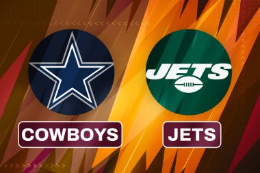 Kovboylar Jets 'e karşı Amerikan futbolu maçı arka plan duvar kâğıdı, spor editörü