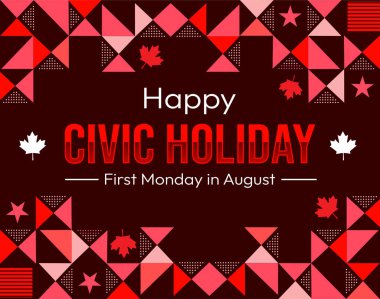 Ağustos 'un ilk pazartesi günü Kanada' da her yıl kırmızı temalı bir tatil olarak kutlanır.