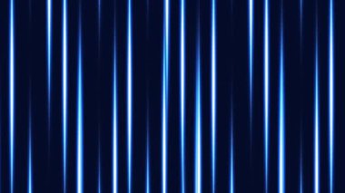 Pırıl pırıl mavi çizgiler, dikişsiz döngü 4k animasyon, koyu arkaplan. Modern soyut şekiller parlıyor, çizgiler, tekrarlanıyor, arkaplan