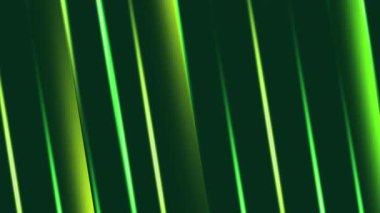 Modern yeşil soyut şekiller parlayan çizgiler 4k animasyon arkaplanı. Lüks, yeşil, arka plan, deniz yeşili, ışıltı