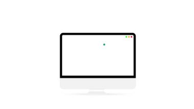 Engelleme teknolojisi ve kripto para cüzdanı konsepti ekranın içinde yüzen şekillerle 4k animasyon