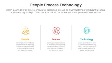 PPT çerçeve insanları slayt sunum vektörü için satır bölücüsü ile yatay temiz bilgi ile teknoloji bilgi 3 noktası işleme