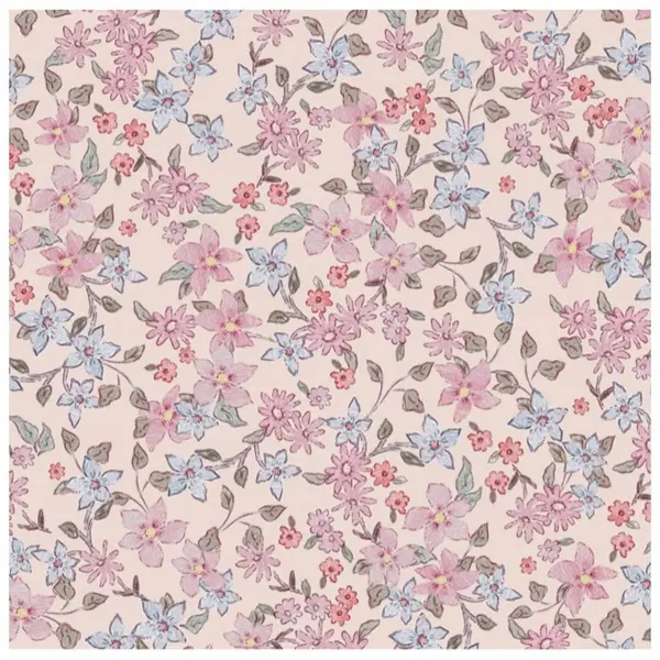 Çiçek desenli sanat tasarımı çizimi