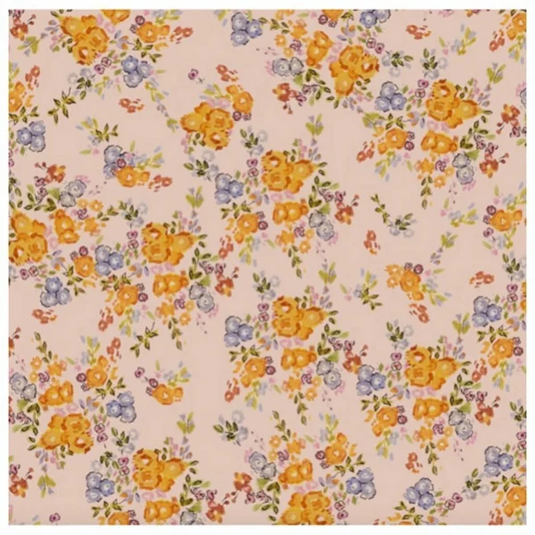 Çiçek desenli sanat tasarımı çizimi