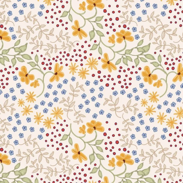 Çiçek desenli sanat tasarımı çizimi