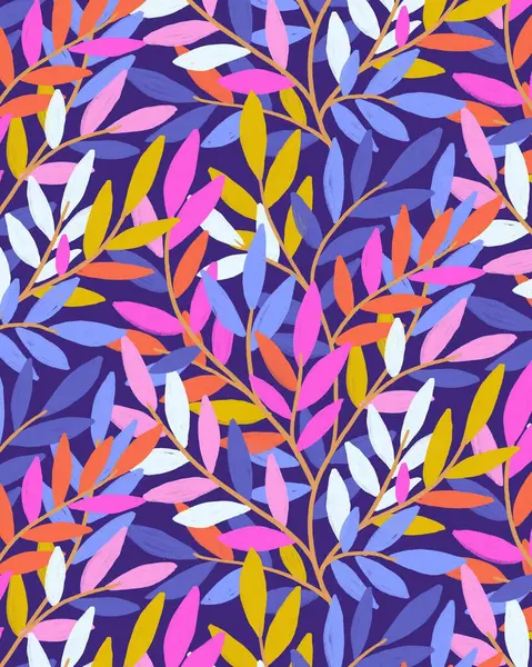 Çiçek desenli sanat tasarımı çizimi