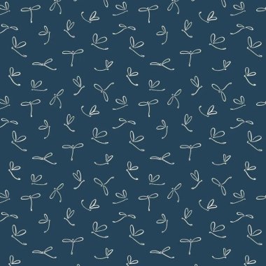 desenli çiçek desenli etnik çiçekli tekstil kumaş çizimi