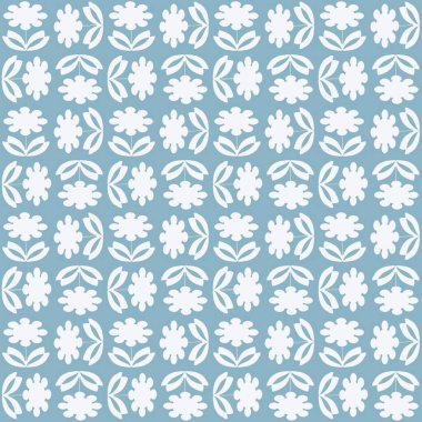 desenli çiçek desenli etnik çiçekli tekstil kumaş çizimi