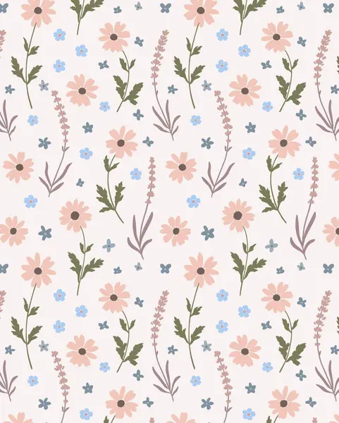 desenli çiçek desenli etnik çiçekli tekstil kumaş çizimi