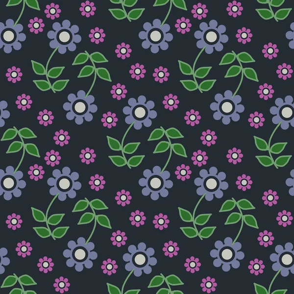 desenli çiçek desenli etnik çiçekli tekstil kumaş çizimi