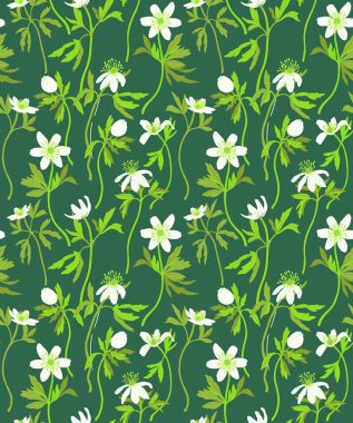 desenli çiçek desenli illüstrasyon kumaş tasarımı