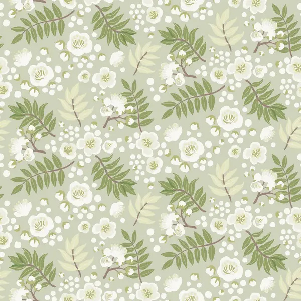 desenli çiçek desenli illüstrasyon kumaş tasarımı