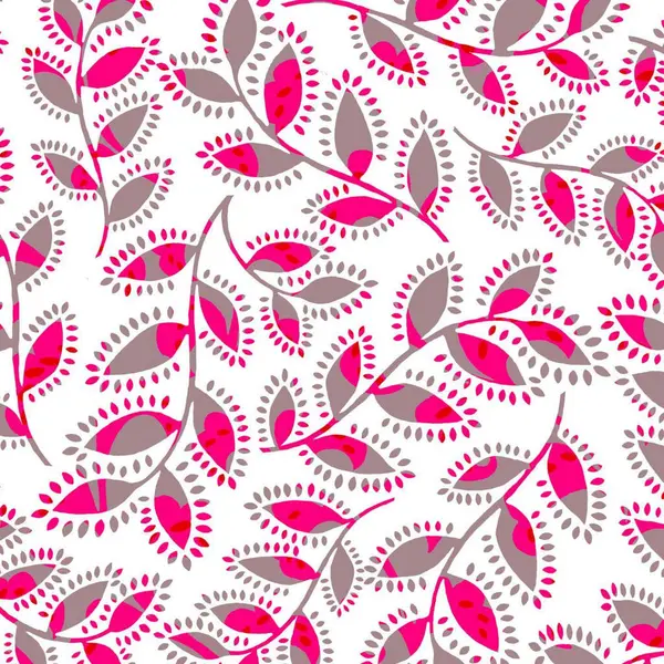 Kusursuz desenli etnik geleneksel kültür çiçek çizimi