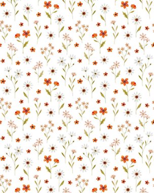 Kusursuz çiçek desenli sanat tasarımı çizimi