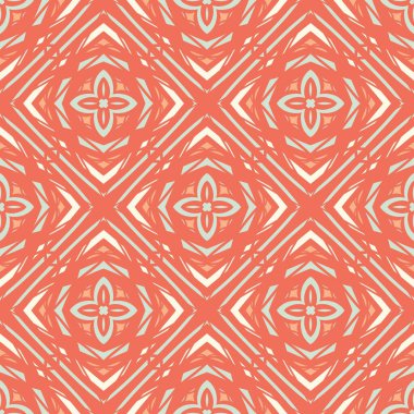 Desensiz çerçeve etnik sanat tasarımı resimlemesi