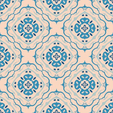 Desensiz çerçeve etnik sanat tasarımı resimlemesi