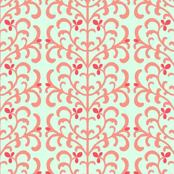 Kusursuz desenli etnik geleneksel kültür çiçek çizimi