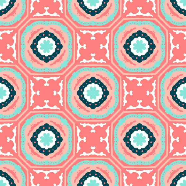 Desensiz çerçeve etnik sanat tasarımı resimlemesi