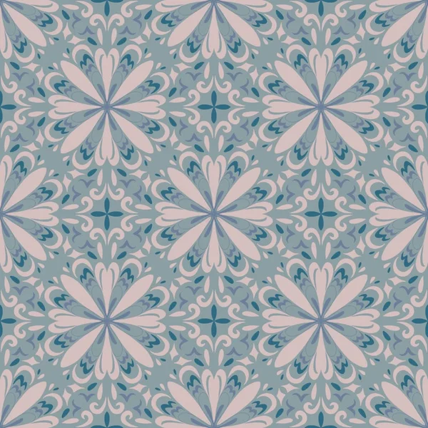 Desensiz çerçeve etnik sanat tasarımı resimlemesi