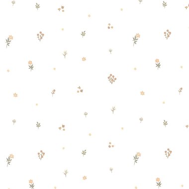 Kusursuz desenli çiçekli çiçek yaprakları illüstrasyon doğası.