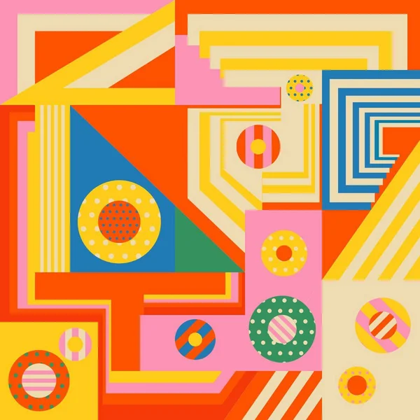 soyut renkli geometrik arkaplan.