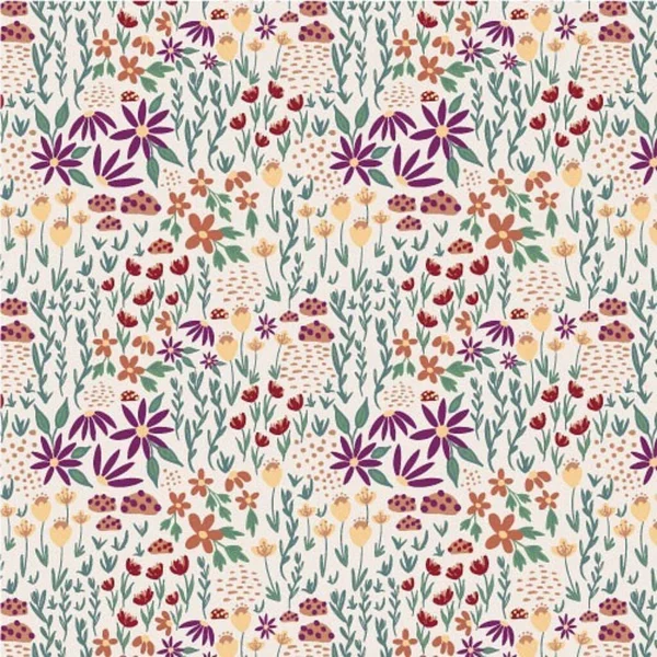 seamless floral pattern flower art design illustration culture ikat