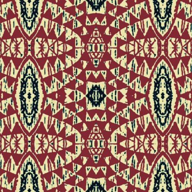 Kusursuz çiçek desenli sanat tasarımı çizimi