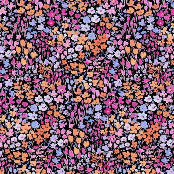 Kusursuz çiçek desenli sanat tasarımı çizimi