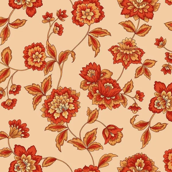 Kusursuz çiçek desenli sanat tasarımı çizimi