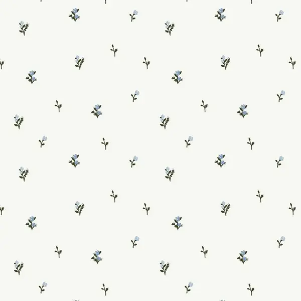 Çiçek desenli kumaş. Tekstil desenli çiçek çizimi.