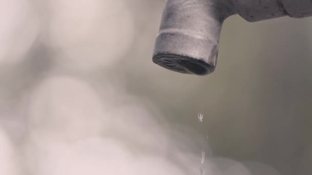 Water Scarcity Concept Water Crisis Dry Season — Vídeo de Stock