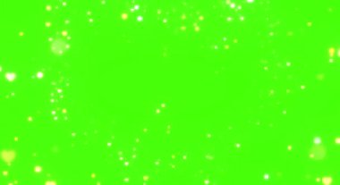  Yeşil ekranda kalp patlaması