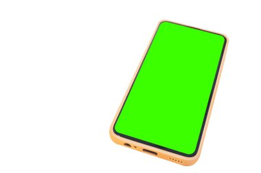 boş bir ekran ile cep telefonu  